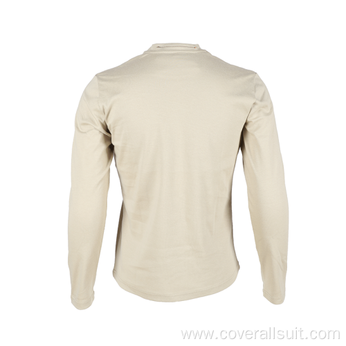Flame Retardant Cotton Men'S Drill Shirt For Workwear